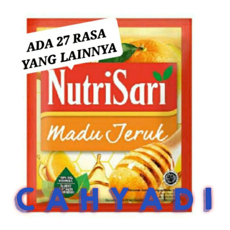 

Nutrisari Madu Jeruk per renceng