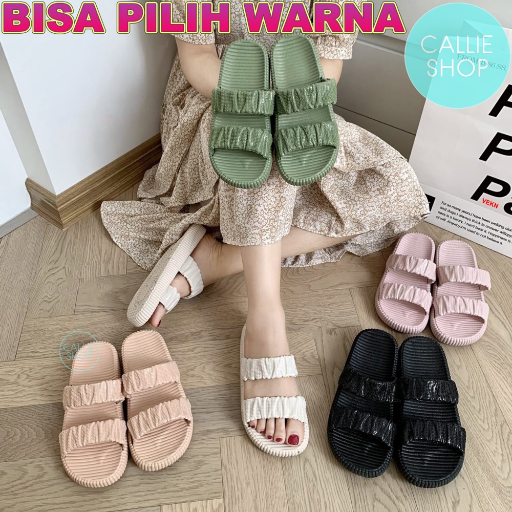 Sandal Selop Wanita Jelly Import 012-A1 GRS2KRT2