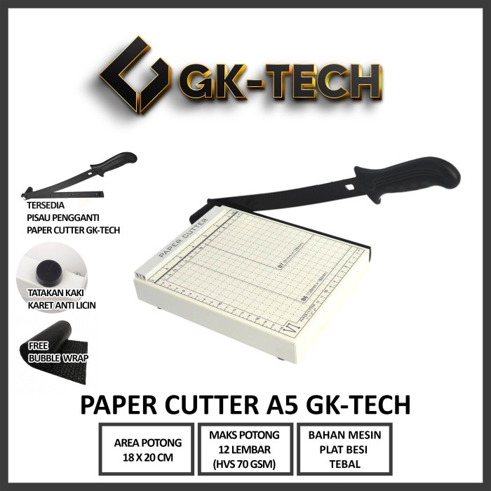

CODES0X-40 Paper Cutter A5 ( Alat Potong Kertas ) Pemotong Kertas
