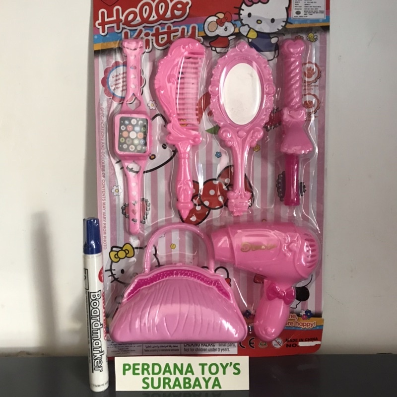 Mainan Anak-Mainan Anak Cewek Fashion Hello Kitty set