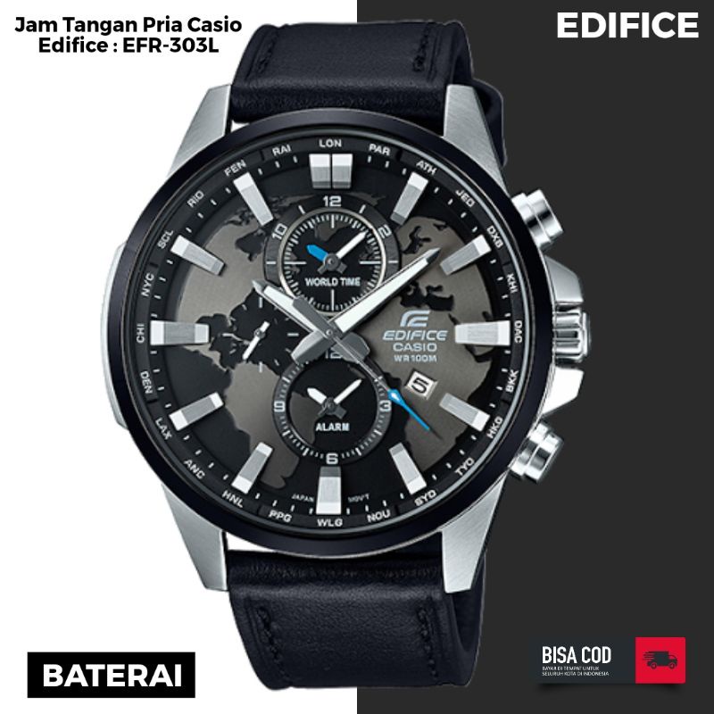 Jam Tangan Pria Casio Edifice : EFR-303L