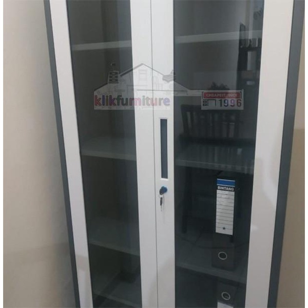 

Cabinet / Lemari Arsip Besi Filing Cabinet Besi 2 Pintu Kaca Akf07