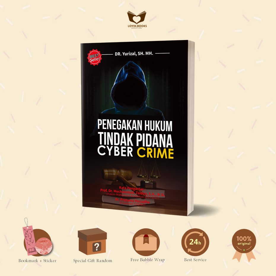 Jual Buku Penegakan Hukum Tindak Pidana Cyber Crime di Indonesia [Media
