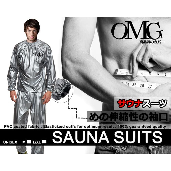 OMG Sauna Suit kualitas bagus / good quality lisensi jepang. Bukan produk cina