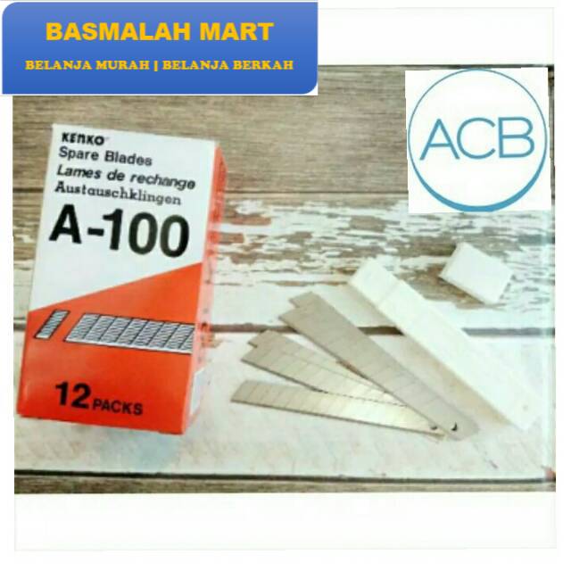 

Isi Cutter Kecil A-100 Kenko Murah Meriah