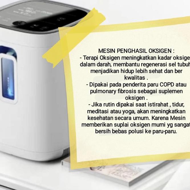 baru haier oxygen concentrator konsentrator oksigen covid garansi