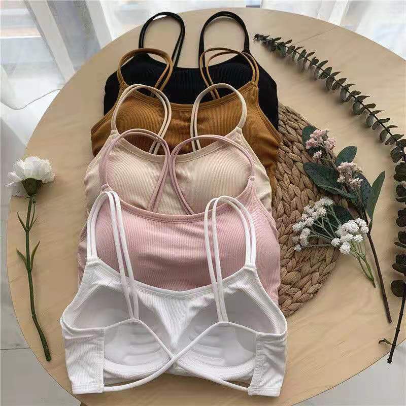 ELFYDO BRA550 Pakaian Dalam Wanita Bra Tanpa Kawat Sport Bra Gym Push Up Bra Wanita