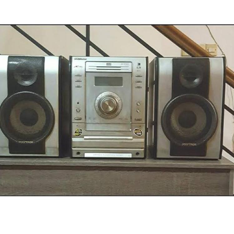 [Art. 4764] SPEAKER BESAR COMPO HOME THEATER CD VCD DVD MP3 TAPE CASSETTE PLAYER KASET MINI RANDOM S