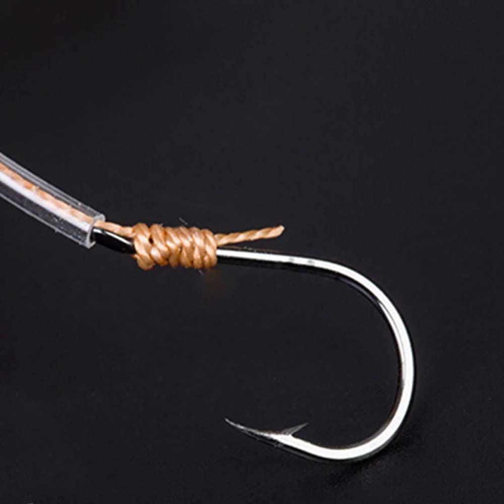 REBUY Outdoor Bait Feeder Cage Tackle Tools Fishing Hooks Explosion Hooks Plastics Carp Spherical Fishhook Bighead Carp Rig Basket Feeder Holder Sea Box Hook Six Strong Carbon Steel Explosion Baits Cage