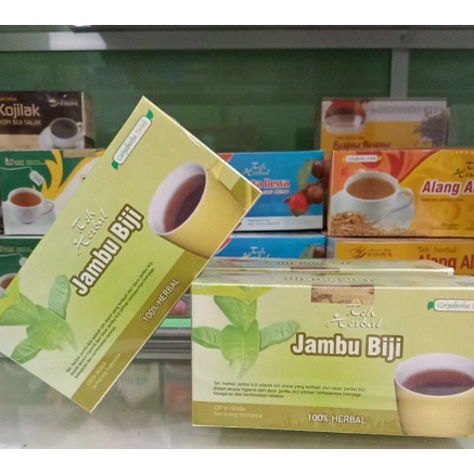 Teh herbal daun jambu biji teh celup 20 kantong RADANG TENGGOROKAN BATUK LAMBUNG