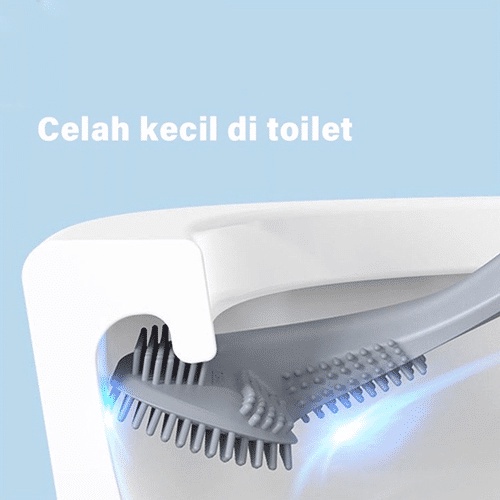 ANG GOLF BRUSH TOILET SILICON / SIKAT PEMBERSIH TOILET SILIKON