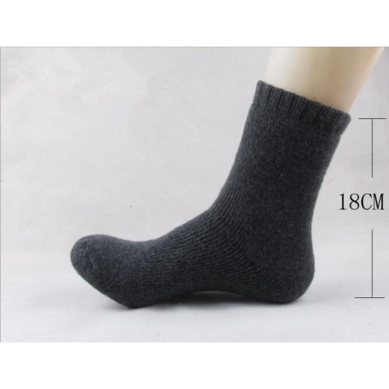 IMPORT WOMAN MAN WINTER WOOL WARM SOCKS KAOS KAKI PRIA WANITA WOL BULU DOMBA MUSIM DINGIN