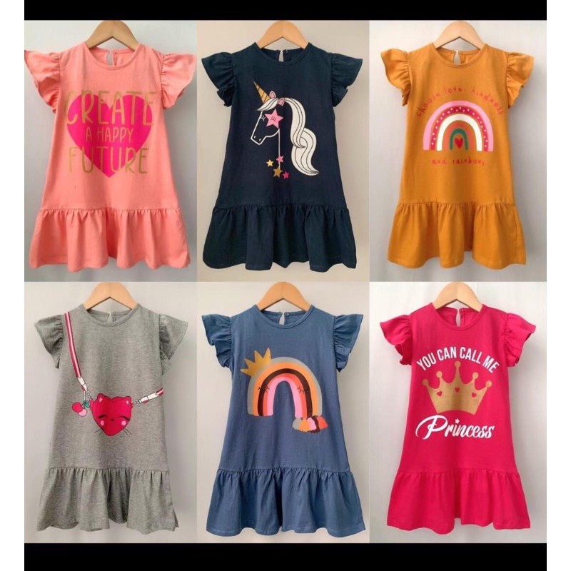 restock Dress Smile Anak Perempuan,