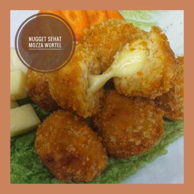 

NUGGET SEHAT MOZZA WORTEL NO PENGAWET NO MSG