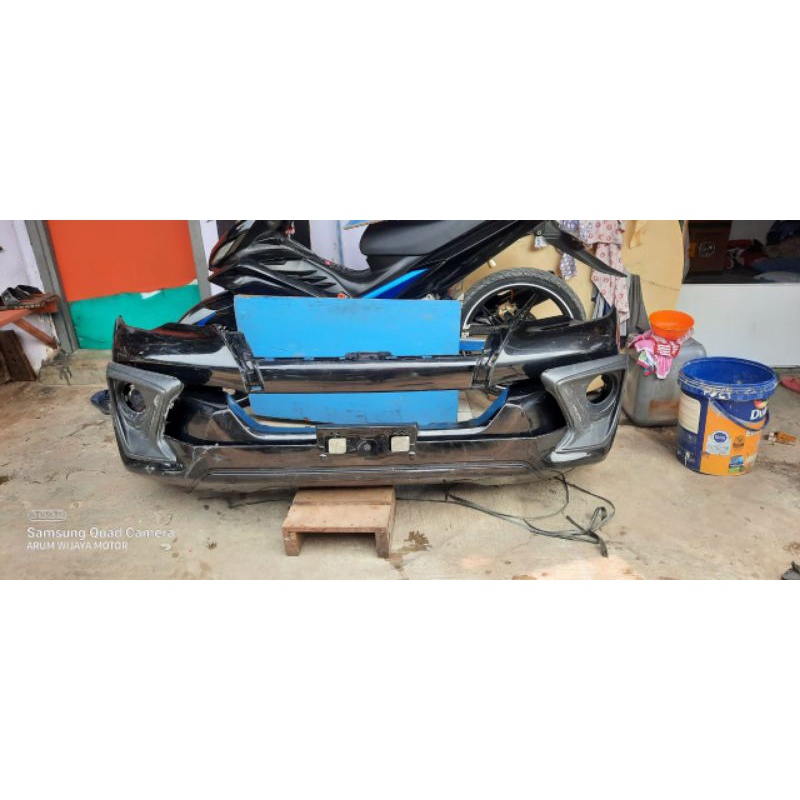 bemper depan fortuner trd