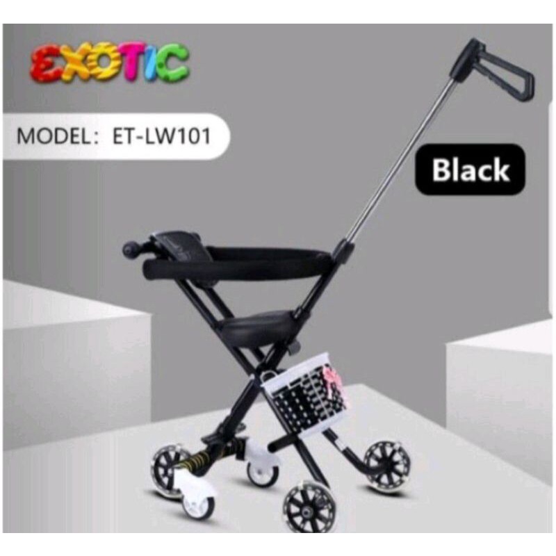 Magic Stroller Exotic LW 101 5 Roda Keranjang Sandaran&amp;105 3 Roda Sandaran Free Packing Dus+Bubblewarp