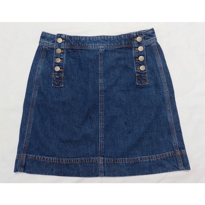 Rok Denim loft kancing span jeans