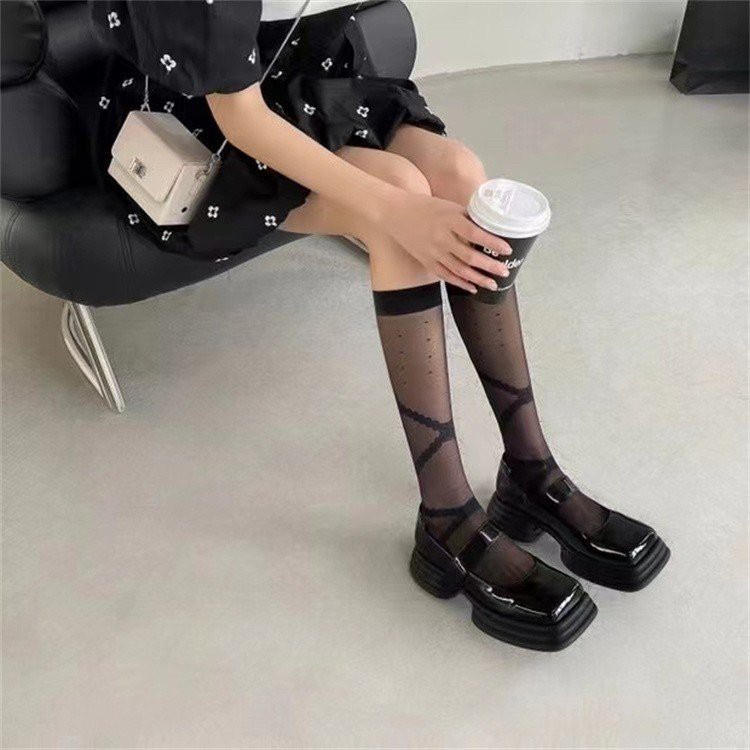 AVANCEID 1908 Heels Sepatu Sneakers Wanita Kerja Docmart Hitam Import