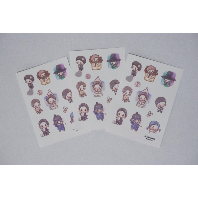 EXO sticker fanart kyungsoo d.o by Jetblack fansite