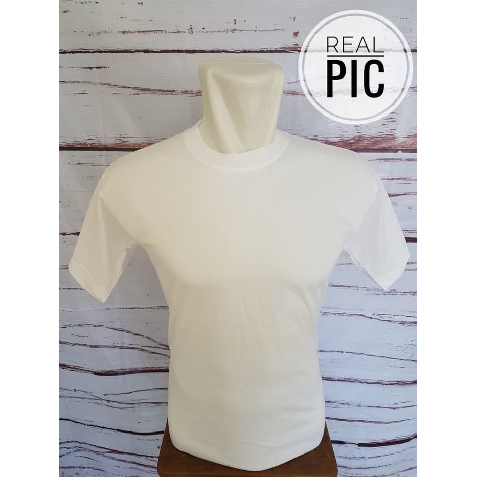 BAJU KAOS POLOS (DISTRO) - PUTIH