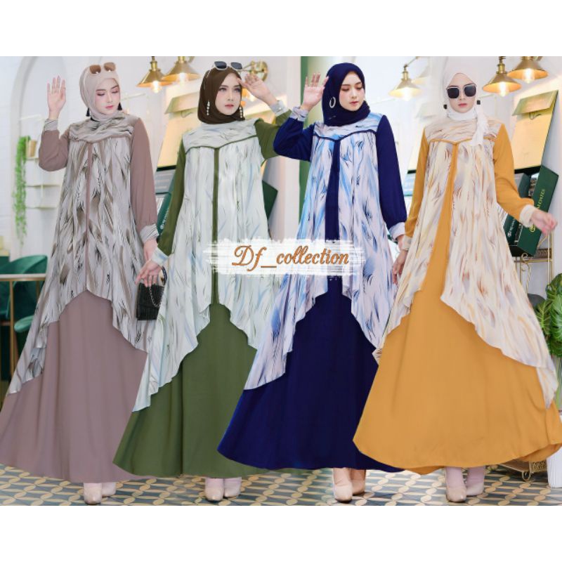 ORIGINAL GMAIS DF_COLLECTION / GAMIS TERBARU DARI DF_COLLECTION // FASHION WANITA MUSLIM