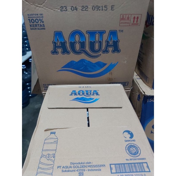 

Aqua 1500 ml 1dus 12 Botol