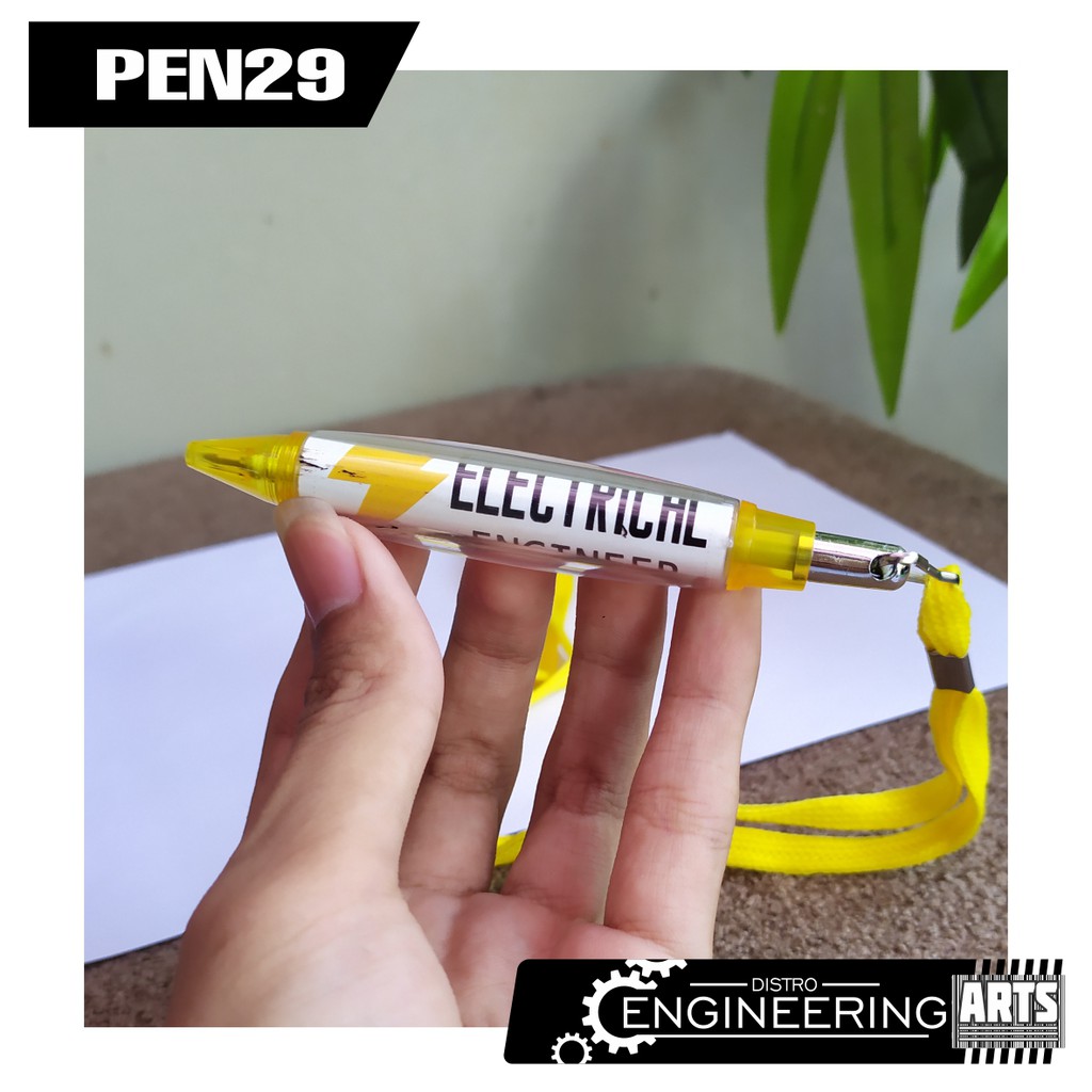 

Pulpen Kalung Kuning Full Sticker Motif ELECTRICAL ENGINEER - PEN29