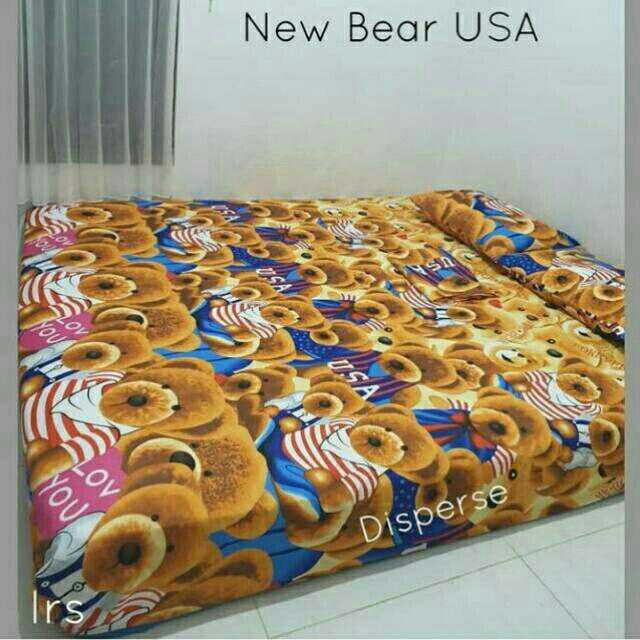 Grosir Sprei Homemade Terlaris Motif Teddy Brown Murah Berkualitas