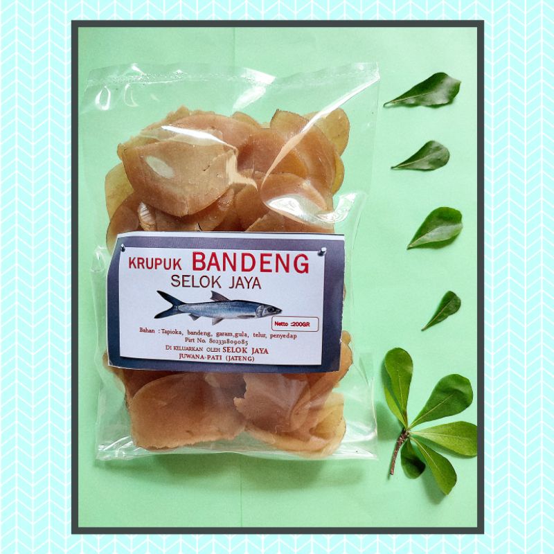 

Kerupuk Ikan Bandeng Selok Jaya Juwana (200gr)