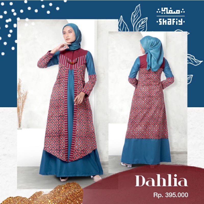 Shafiy Batik Gamis Etnik GBL Dahlia