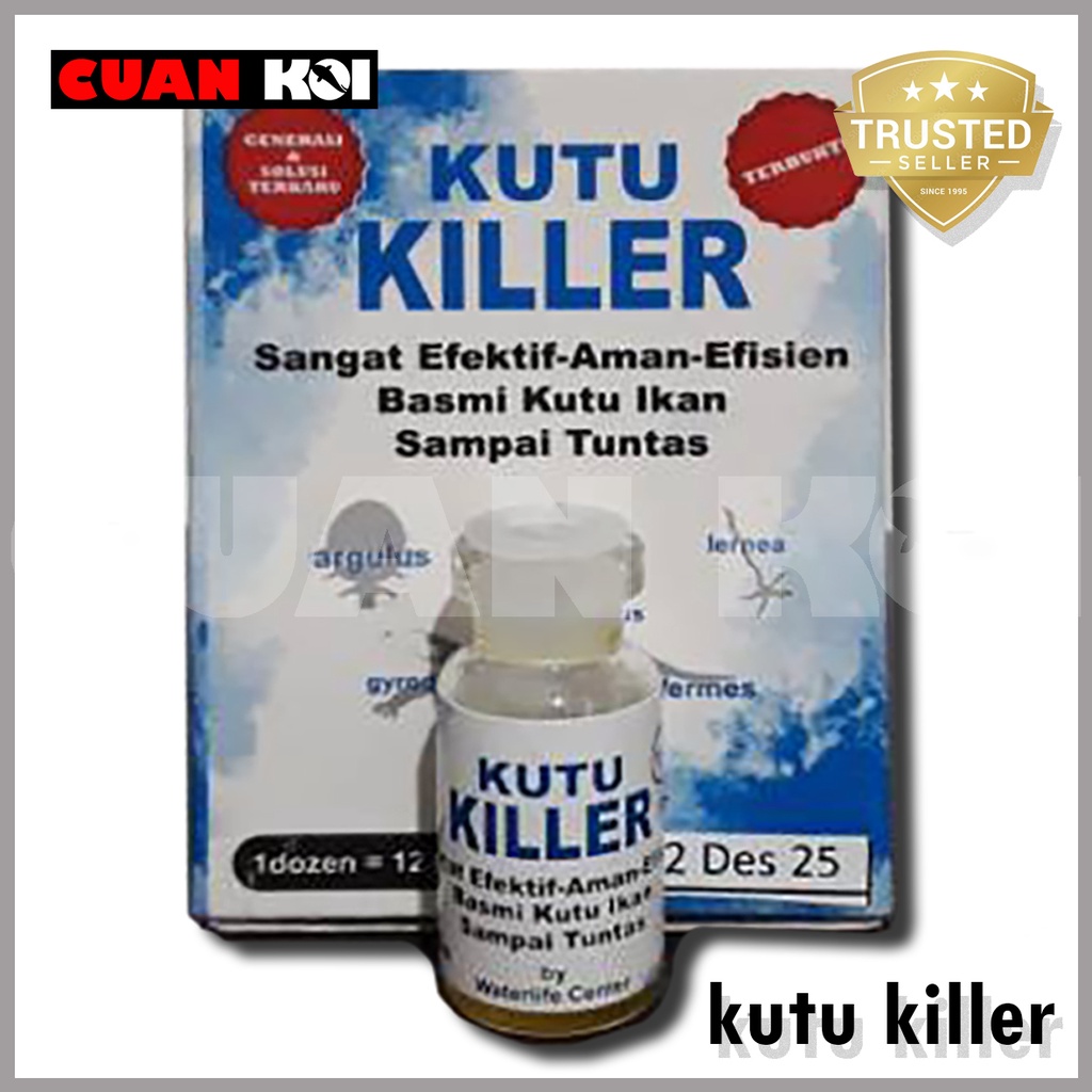 Obat kutu ikan koi Kutu Killer