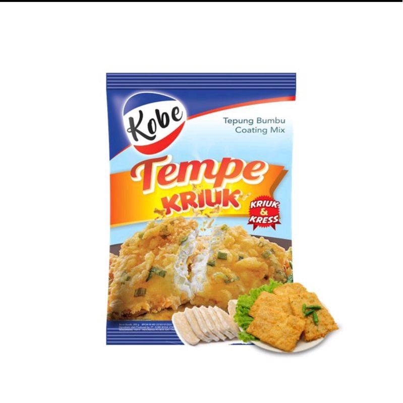 Kobe Tepung Tempe Kriuk Goreng 200 gr