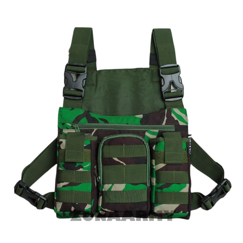 Tas dada chest bag rig neisda premium/ tas dada Loreng Malpinas saku 3