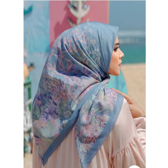 Buttonscarves The Little Mermaid - Blue