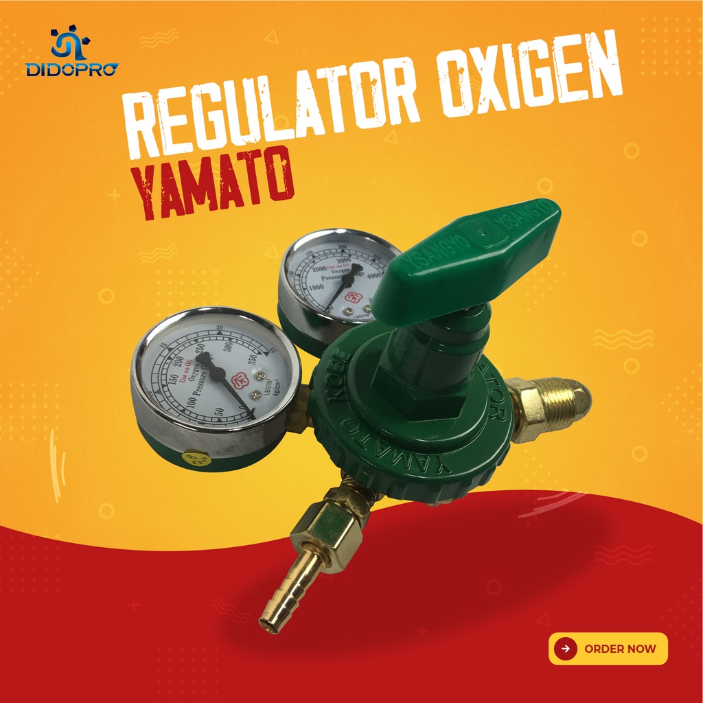 Regulator Las Oksigen Yamato / Regulator Oxygen / Tabung Las Oksigen Medis