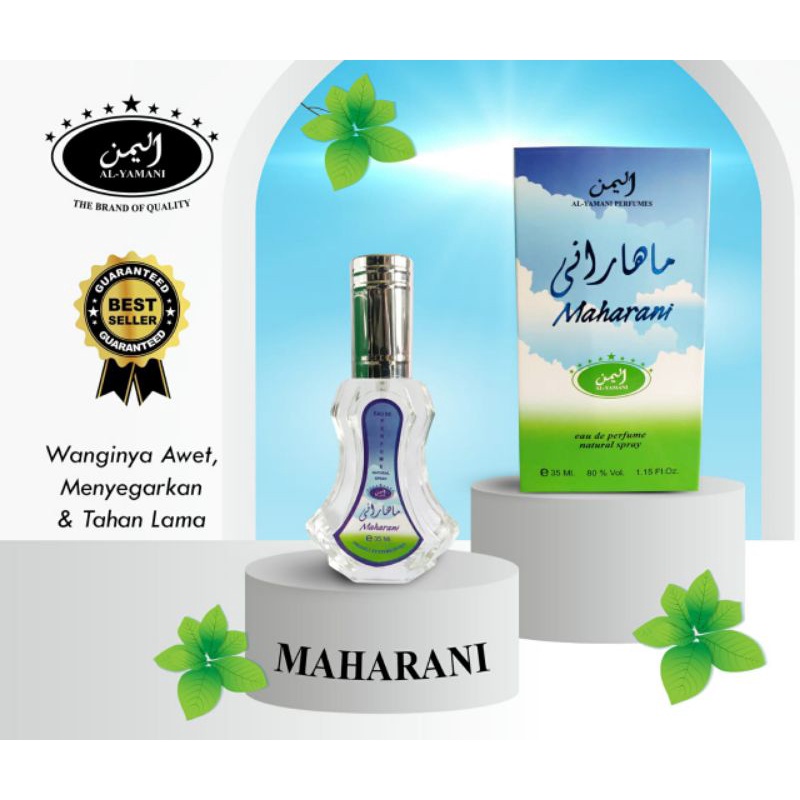 Parfum AL YAMANI Spray 35ml Aroma Maharani