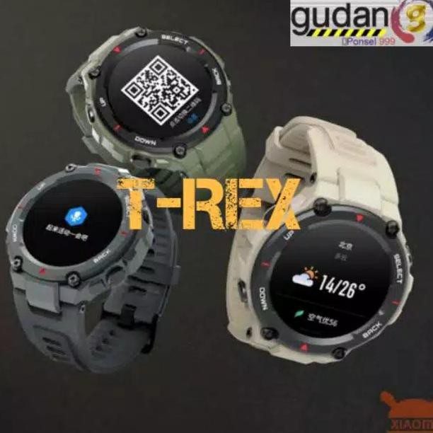 BEST SALE SMARTWATCH AMAZFIT T-REX TREX - KHAKI