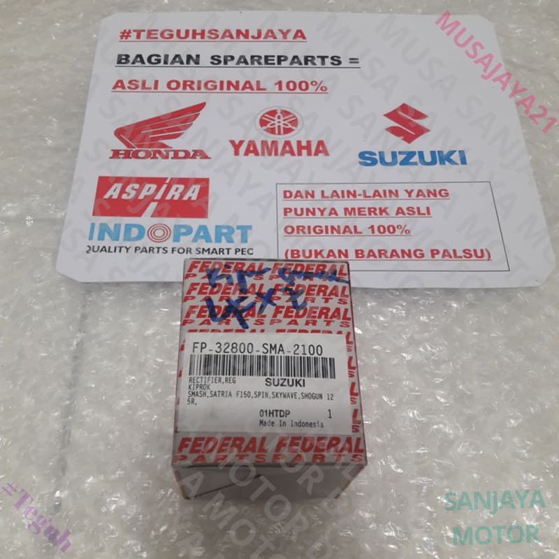 (100% BAGUS ) Kiprok Smash Satria Fu 150 Spin Skywave Shogun 125R Original Federal Elegan