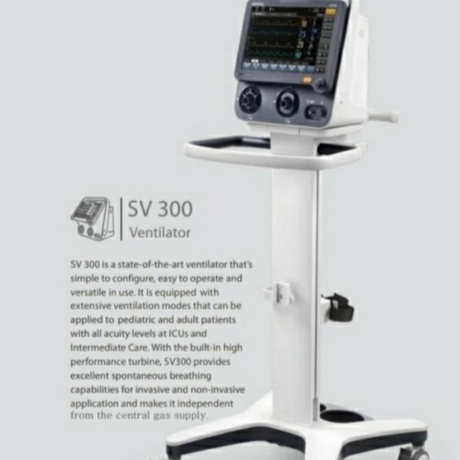 Ventilator Icu Sv 300 Mindray / Ventilator Mindray Sv300