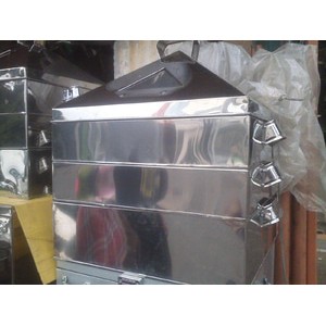 Promo Diskon Panci Klakat Kukusan Kotak 40 Cm 3 Susun 2 Sarangan Kelakat Stainless Shopee Indonesia