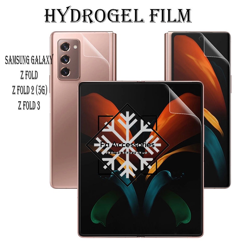 FA ANTI GORES JELLY HYDROGEL SAMSUNG GALAXY Z ZFOLD FOLD 2 3 4 5G FULL SCREEN PROTECTOR SHOCK