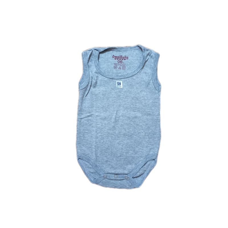 jumper bayi lucu/ baju bayi lucu-Abu polos kutung