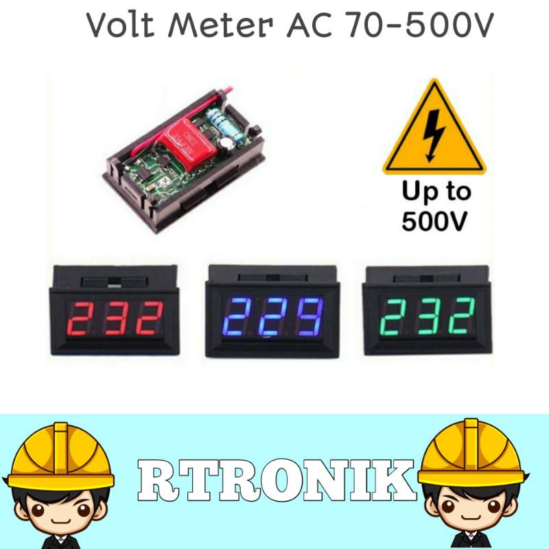volt meter AC 220V AC Digital
