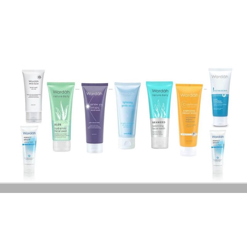 facial foam wardah