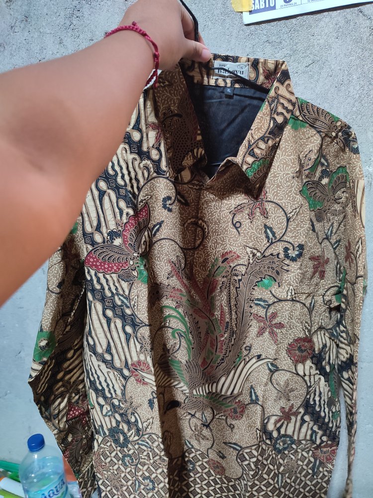 Peksi Luhur Kemeja Batik Full Furing Katun Halus Sragenan