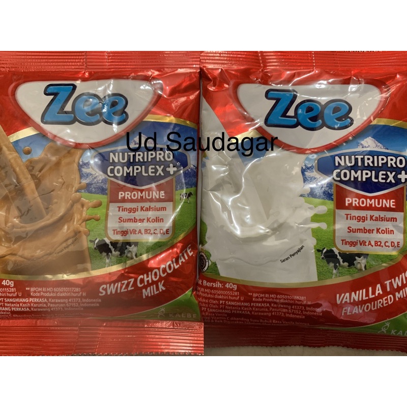 

Susu zee Sachet 1 renteng isi 10 pcs