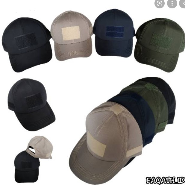 TOPI TACTICAL TAD VELCRO