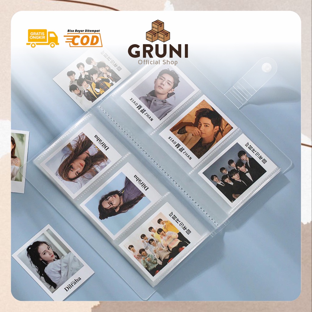

GRUNI ST0012 Binder Photo Card Kartu Nama 240 Slot