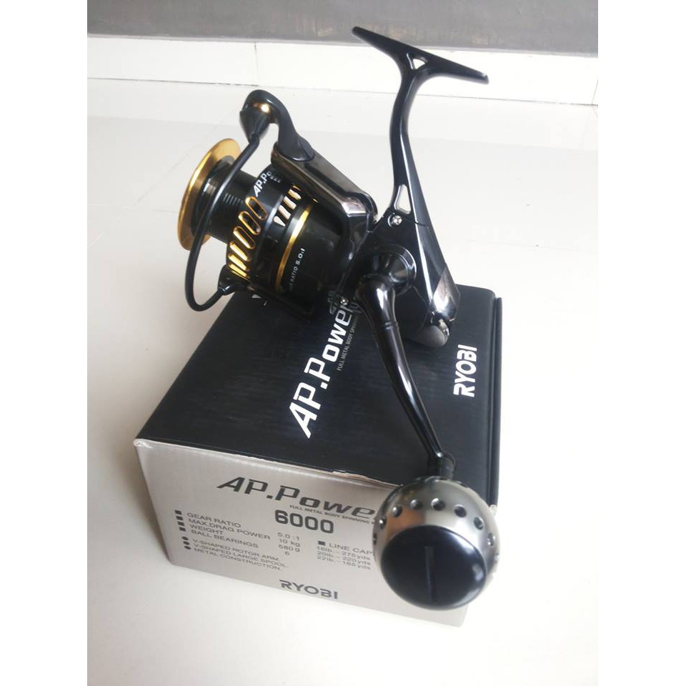 Reel Pancing Ryobi AP Power III 6000 Omah Pancing Shop