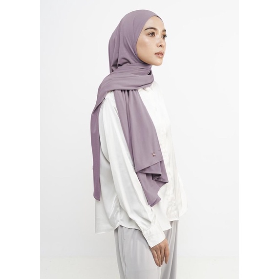 Hameeda - Jemma Instant Pashmina | Jersey-Dusty Plum